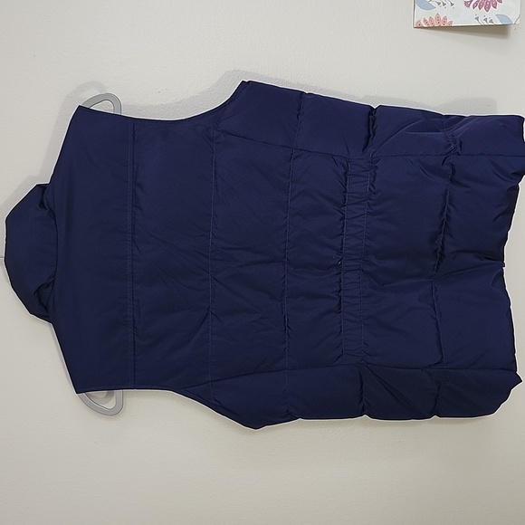 Lands' End | Kids Youth 8-10 Dark Blue Puffer Vest - Picture 2 of 8